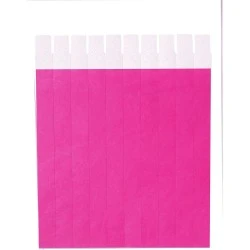 Pulseiras Fix-Band´s com 100 unidades Rosa - Singularis