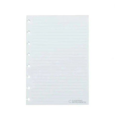 Refil Pautado Inteligente Médio 90g/m² 90 Folhas Refil Pautado Inteligente Médio 90g/m² 90 Folhas