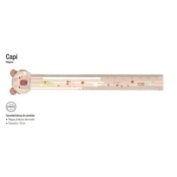Régua Escolar 30 cm Flexível - Cis