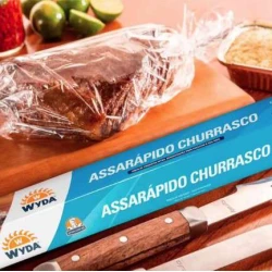 Rolo Plástico de Celofane Churrasco 45x5m