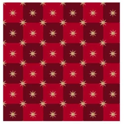 Saco de Natal Luz Vermelha 25x37 C/50 Un