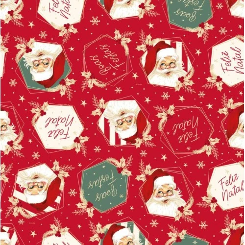 Saco de Natal Natalino 30x44 c/50 Un