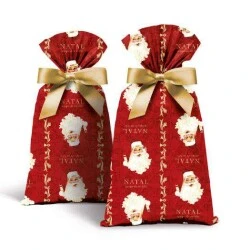 Saco de Natal Noel Vitoriano 30x44 c/50 Un