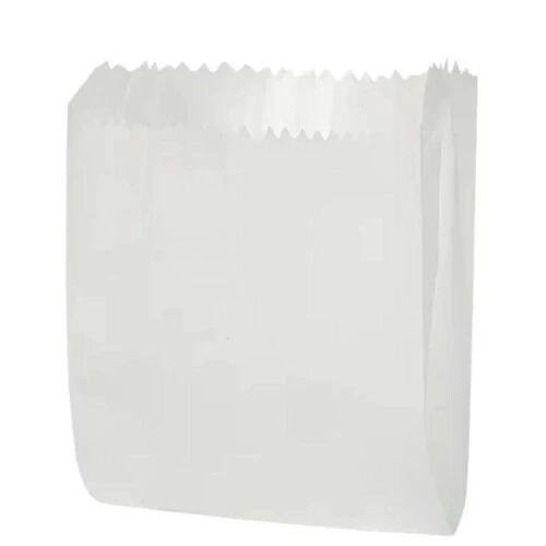 Saco de Papel p/ X-salada Branco 14x40 G Saco de Papel p/ X-salada Branco 14x40 G