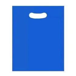 Sacola Boca de Palhaço 20x30 Azul Kg