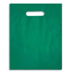 Sacola Boca de Palhaço 30x40 Verde Kg