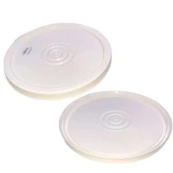 Tampa Plática C/Lacre Branca- 1 KG