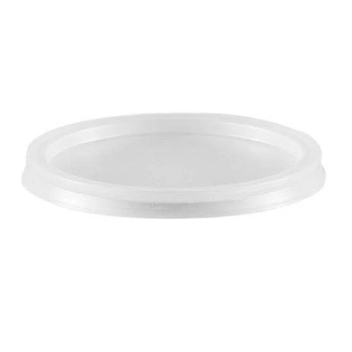 Tampa Transparente Para Pote 100ML Pacote com 50 Unidades